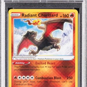 2023 POKEMON SWSH RADIANT CHARIZARD GEM MT 10 CROWN ZENITH