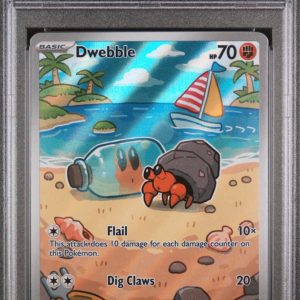 2025 POKEMON BLK EN DWEBBLE GEM MT 10 ILLUSTRATION RARE